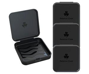 ARGOMAX Caja para llaves (también para férulas de mortera, férula), 4 unidades de caja KFO (negro).