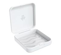 ARGOMAX Caja para pinzas dentadas Dento Box para carril (también para raíl de ascensor, raíl crujido), 1 unidades KFO Box (blanco).