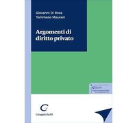 Argomenti di diritto privato