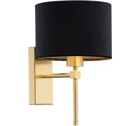 Argon Abbano lámpara de pared 1x15 W negro-latón 8050