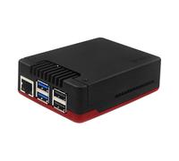 Argon Case for RPi 5 Passive Active Cooling Enclosure Aluminum Alloy Case with 30mm PWM Fan for RPi 5 Board Multicolor