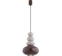 Argon Diego lámpara colgante 1x5 W marrón-beige 8820