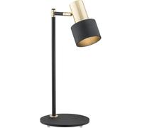 Argon Doria lámpara para escritorio 1x15 W negro-latón 4257
