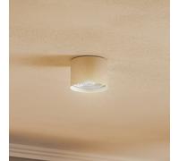 Argon Downlight Chloe color crema, metal, 9 cm de altura, orientable, GU10