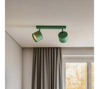 Argon Downlight Chloe orientable 2 luces, verde
