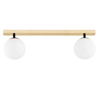 Argon Freemont lámpara de techo 2x7 W latón-ópalo 1045