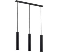 Argon Gomera Plus lámpara colgante 3x5 W negro 6112