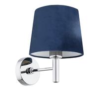 Argon Bolzano lámpara de pared 1x15 W cromo-azul marino 3908