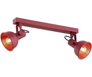 Argon Lenora lámpara de techo 2x7 W rojo 7173
