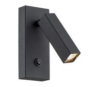 Argon Rock lámpara de pared 1x6 W negro 4723