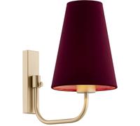 Argon Safiano lámpara de pared 1x15 W oro 8313