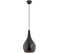 Argon Santana lámpara colgante 1x15 W negro 3997