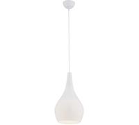 Argon Santana lámpara colgante 1x15 W transparente-ópalo 3996