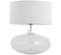 Argon Sekwana lámpara de sobremesa 1x15 W blanco-transparente 3051