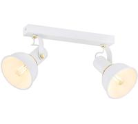 Argon Twist lámpara de techo 2x7 W blanco 7036