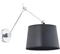 Argon Zakyntos lámpara de pared 1x15 W negro-cromo 3547