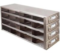 Argos Technologies RMC5523A Estante de congelador vertical modificable para caja STD de 2 pulgadas/3 pulgadas, 26 13/16 pulgadas de altura, 11 pulgadas de longitud, 5.5 pulgadas de ancho