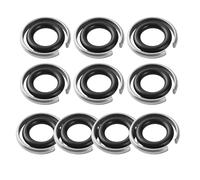 argtnayk 10 Sets repuestos llave de impacto 1/2 pulgada, anillo retencion llave impacto y junta torica llave impacto, para eje cuadrado fijacion de vaso