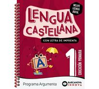 Argumenta 1. Lengua castellana (letra imprenta) (Innova 2)