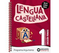 Lengua Castellana 1º Educacion Primaria Argumenta (lletra Lligada) In