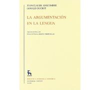 Argumentacion en lengua: 075 (VARIOS GREDOS)