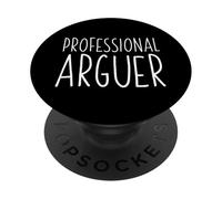 Argumentos Profesionales Argumentos de la Esposa del Abogado especialista en Debate argumentos PopSockets PopGrip Adhesivo