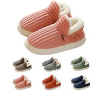 Argumub The Cozy & Stylish Cloud Slippers, cómodas pantuflas para mujeres y hombres, acogedoras pantuflas esponjosas de felpa, Pink, 36/37 EU
