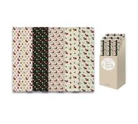 Arguval Caja con 50 Rollos de Papel Caga Tió 70 x 100 cm 2023 | 5 Modelos, Papel 100 gms | Papel de Regalo