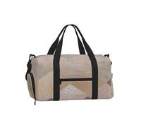 Argyle de mármol Color Cobre y Oro Rosa,Bolso Deportivo Bandolera de Mano, Bolsa de Deporte, Bolsa de Viaje de Gran Capacidad para Mujeres y Hombres.