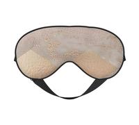 Argyle de mármol de oro rosa cobrizo y rubor, Cubreojos completos Antifaz bloqueador de luz Antifaz para dormir Antifaz suave con los ojos vendados Noche