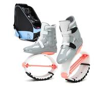 ARHEORMUH Jumps Botas Botas De Salto con Bolsa De Almacenamiento, Ajuste Seguro Y Ajustable, Equipo De Salto para Ejercicio Y Diversión, Carga De 30 A 110 Kg(M 33-35EU)