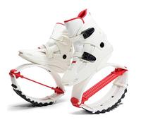 ARHEORMUH Jumps Botas Botas De Salto para Fitness con Forro Cómodo, Color Blanco, Antigravedad, para Mujer, con Capacidad De Carga De 55 A 75 Kg