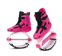 ARHEORMUH Jumps Botas Botas Lunares con Zapatos Saltarines Rosas: Equipo De Entrenamiento Deportivo Y Fitness para Quemar Calorías Extra con Clases Virtuales De Fitness(L 36-38EU)