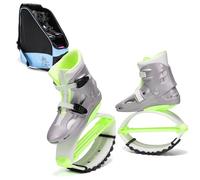 ARHEORMUH Jumps Botas Zapatos De Salto con Bolsa De Almacenamiento, Tallas 33-44 EU Seguros Y Ajustables, con Rebote De Bajo Impacto Y Botas Antigravedad(L 36-38EU)