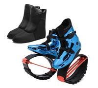 ARHEORMUH Jumps Botas Zapatos para Correr y Saltar: Forro cómodo, Hebilla Ajustable para Gimnasio y Ejercicio al Aire Libre(Large)