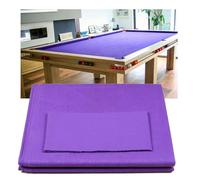 ARHEORMUH Paño de Billar Accesorios para Mesa De Billar De Tela De Grado Profesional De 9 Pies, Reemplazo De Fieltro Rápido Precortado para Uso Comercial Y Doméstico, con 6 Tiras(Purple)