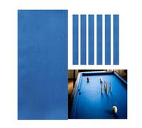 ARHEORMUH Paño de Billar Kit De Mantel De Billar Precortado 9 Pies para Hoteles Clubes Salas De Juegos En Casa, Accesorios Profesionales para Mesa De Billar(Blue)