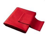 ARHEORMUH Paño de Billar Mantel De Billar 9 Pies con 6 Tiras, Fieltro Piscina Precortado Mezcla Lana Grado Torneo para La Mayoría Los Modelos Mesa(Red)