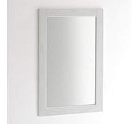ARHome Espejo 90 x 60 Blanco Fresno, Espejo Pared, Made in Italy