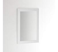 ARHome Espejo de Pared, 90 x 60 cm, Gris Claro, Espejo, Made in Italy