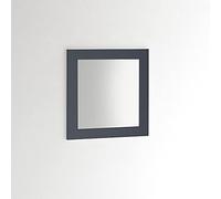 ARHome Espejo de Pared Cuadrado, 60 x 60 cm, Azul Noche, Espejo, Made in Italy