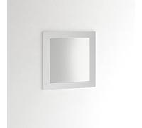 ARHome Espejo de Pared Cuadrado, 60 x 60 cm, Gris Claro, Espejo, Made in Italy