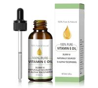 ARHZ 1 Piezas Vitamina E Liquida Pura, Aceite de Vitamina E para Cara, Piel, Cicatrices y Cuerpo, Tightening Plump Piels, Reduce Lineas Finas y Cicatrices, Hidrata Piels