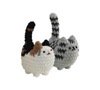 ARHZ Kit de Crochet para Principiantes, Kit de Amigurumi de Gatitos para Adultos que Aprenden a Tejer, Incluye Tutoriales en Video Claros y Exhaustivos en Italiano