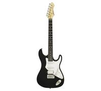 Aria Guitars 714-STDbk - Guitarra eléctrica, color negro