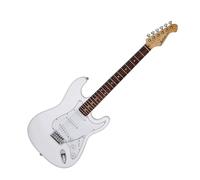 Aria STG003WH - Guitarra Stratocaster, color blanco