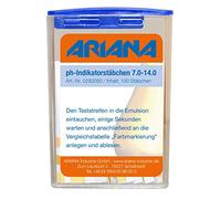 Ariana - Ensayo de sustitución de ph tiras de 100 piezas