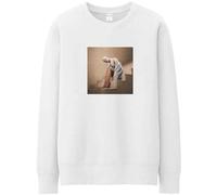 Ariana Grande Sudadera Staircase Blanco XL