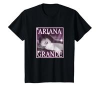 Ariana Grande Thank U, Siguiente Homenaje Oficial Camiseta, Niños, Negro, 4 años