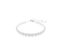 Ariana Grande x Swarovski - Gargantilla de tenis, cortes mixtos, corazón, transparente, acabado de rodio